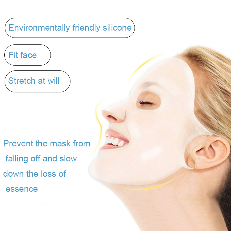 Silicone Silicone Mask  Mask F - Face Mask Storage Box ulasan dan harga