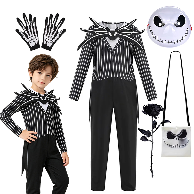 Halloween Boys Pumpkin King Sk - Black Face Mask Pack ulasan dan harga