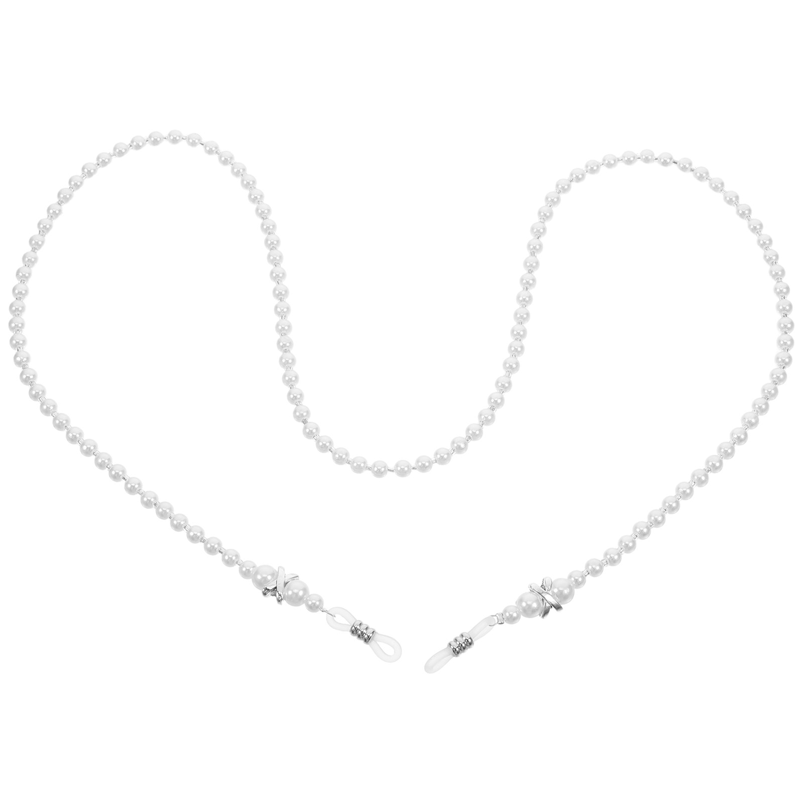 Pearl Eyeglass Chain Beaded An - Mask Chain Holder ulasan dan harga